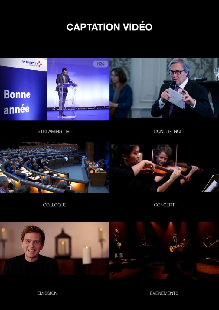 captation multicaméra professionnelle à Marseille avec régie vidéo et live streaming
