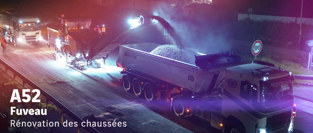 suivi de chantier vidéo Marseille timelapse autoroute NO K.O Production
